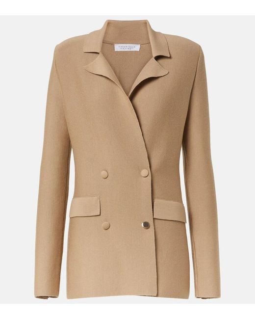 Gabriela Hearst Natural Bowen Wool Blazer