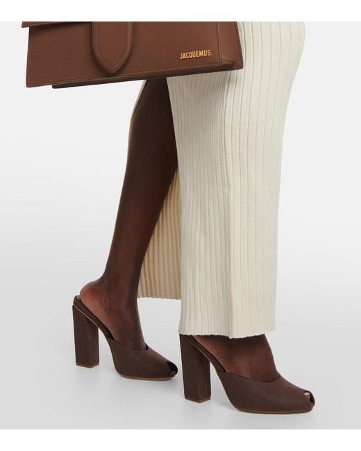 Gia Borghini Brown Rosie 38 Mules