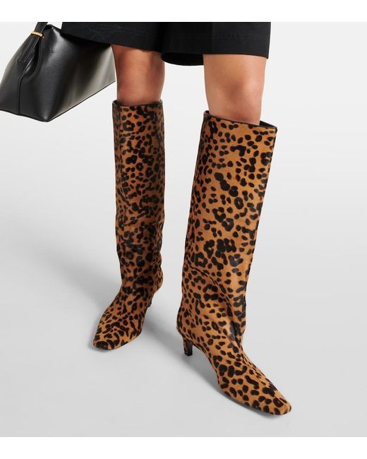 Totême  Brown 'The Wide Shaft' Boots