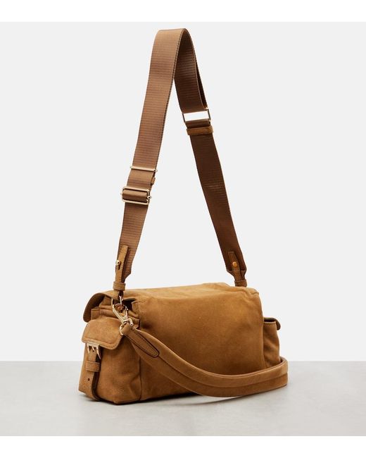 Borsa Explore Medium di Prada in Metallic