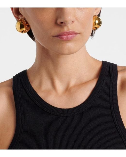 Boucles D'Oreilles Sphere Alaïa en coloris Metallic