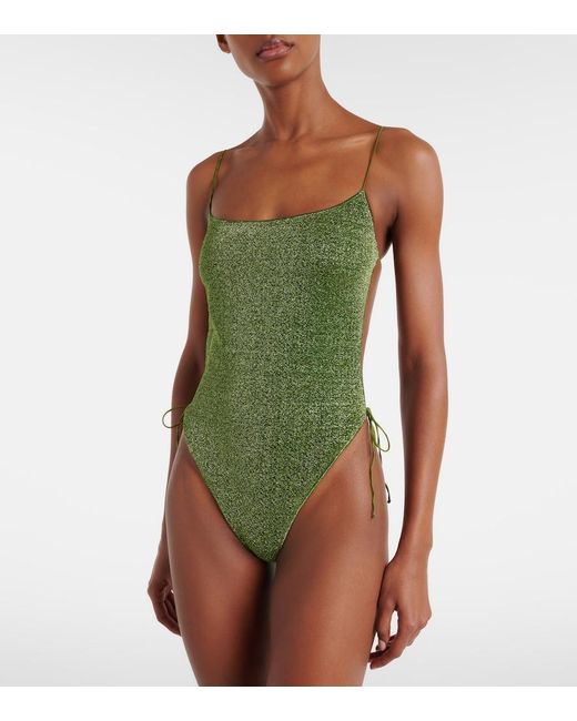 Oseree Green Lumiere Swimsuit