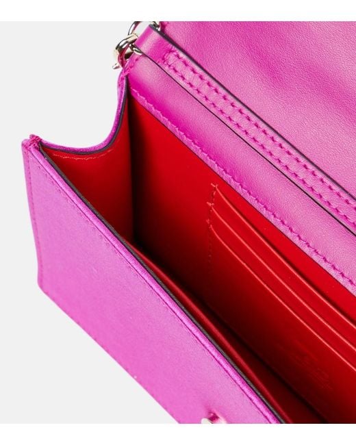 Christian Louboutin Multicolor Loubi54 Satin Clutch
