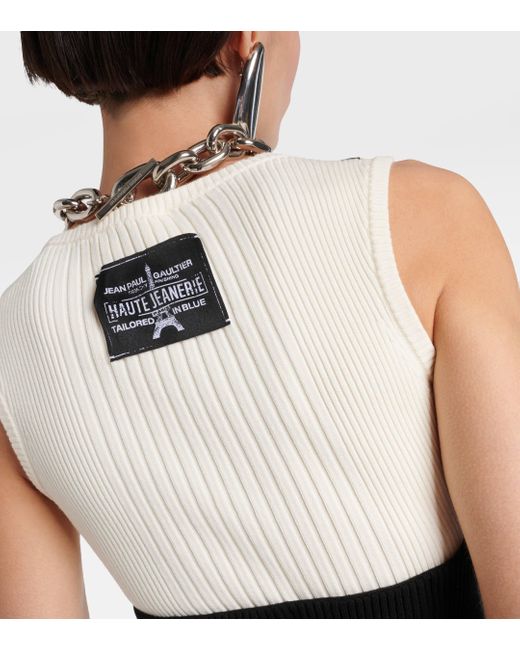 Jean Paul Gaultier Black 'The Madone' Maxi Dress