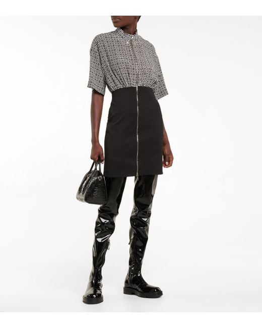 Botas mosqueteras de piel de charol Givenchy de Cuero de color Negro | Lyst