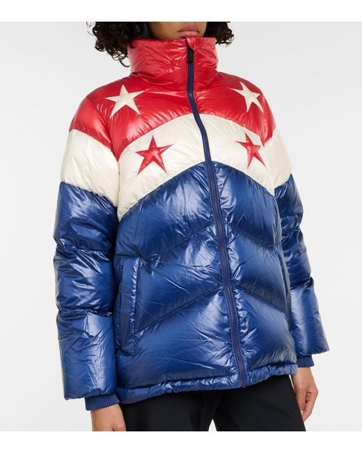 Perfect Moment Blue Padded Stellar Puffer Jacket