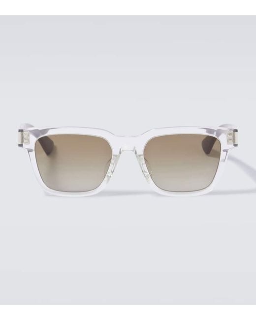 Saint Laurent Eckige Sonnenbrille Sl 790/F in White für Herren