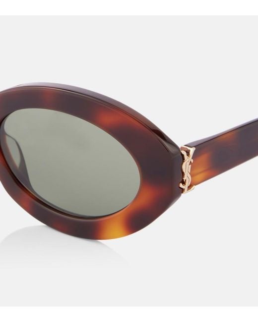 Saint Laurent Brown 'Sl M136' Sunglasses