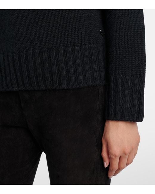 Pull Ingrid En Jacquard De Cachemire Bogner en coloris Black