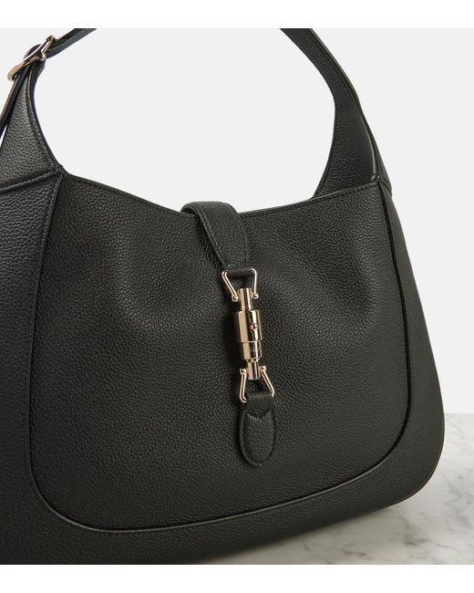 Gucci Black Jackie 1961 Large Bag, Leather