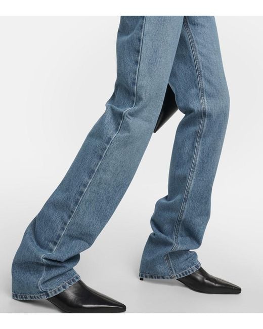 Jeans con solapas Coperni de color Blue