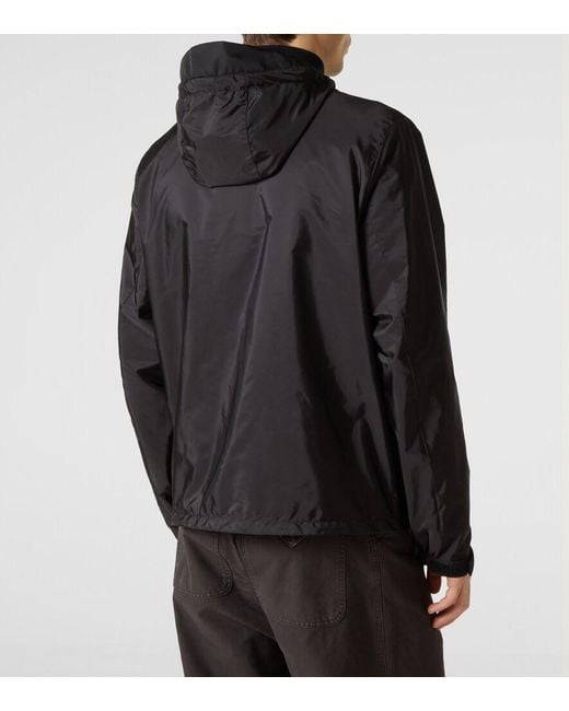 Chaqueta De Re-Nylon Prada de hombre de color Black