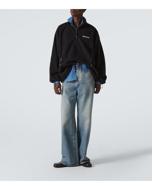 Pull Miu Miu pour homme en coloris Black