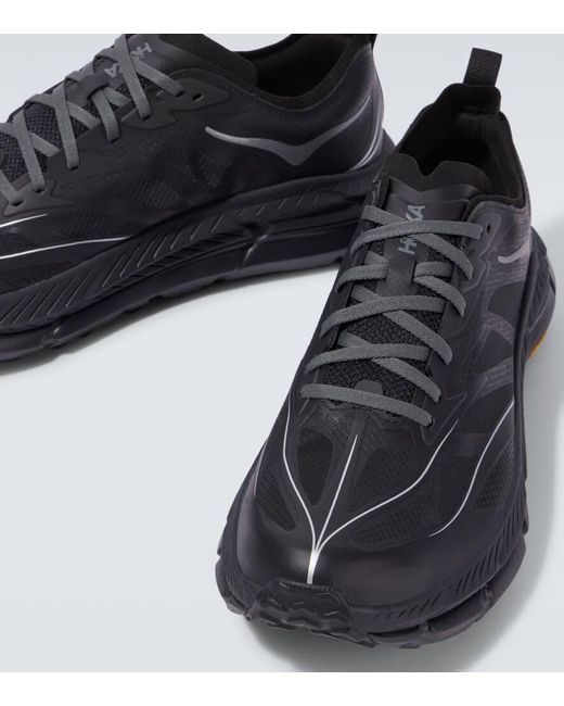 Hoka One One Black Mafate Speed 4 Running Shoes for men