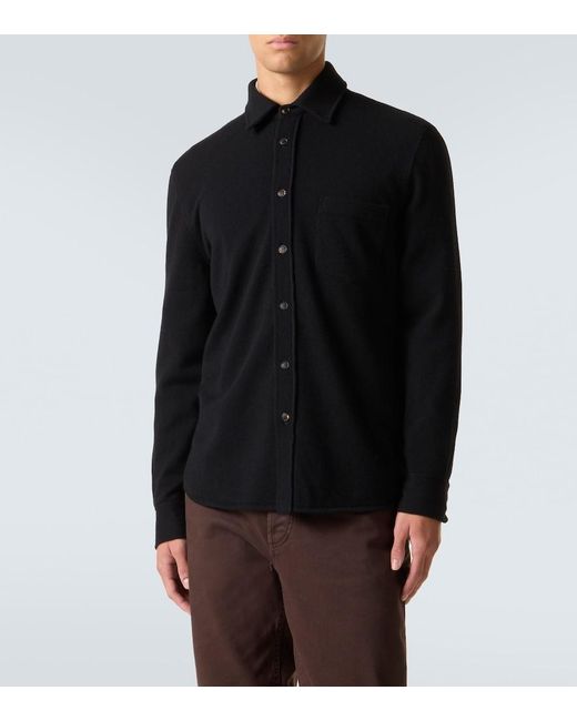 Polo di Brunello Cucinelli in Black da Uomo
