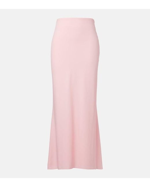 The Sei Pink Crepe Maxi Skirt
