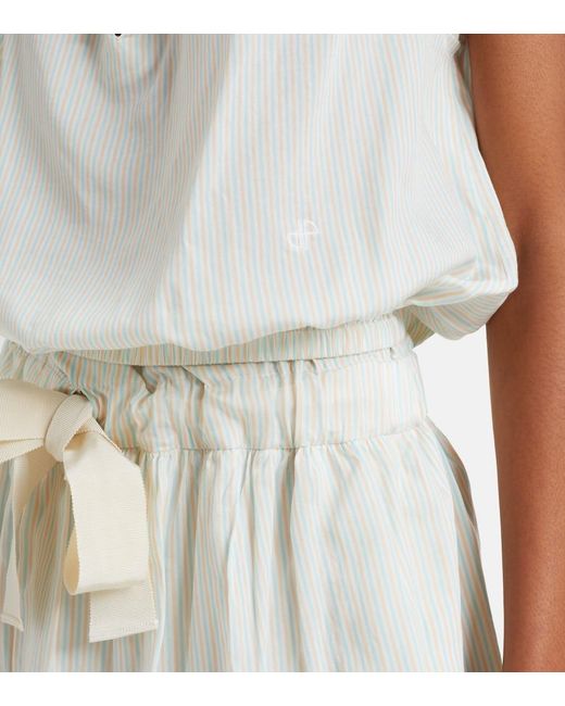 Patou White Striped Top