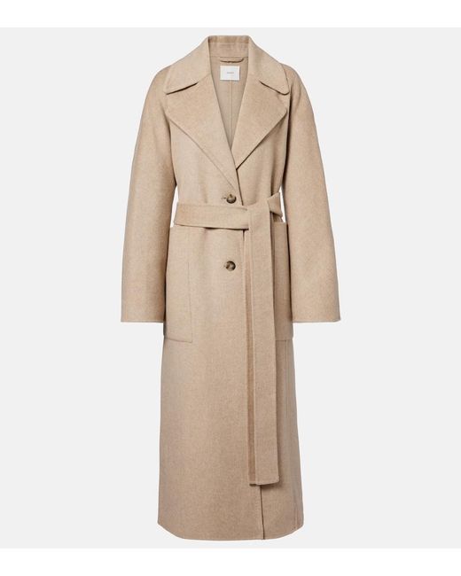 Joseph Natural Spencer Wool And Cashmere Coat