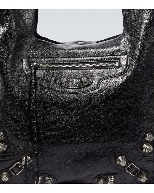 Tote Le Cagole De Piel Balenciaga de hombre de color Black