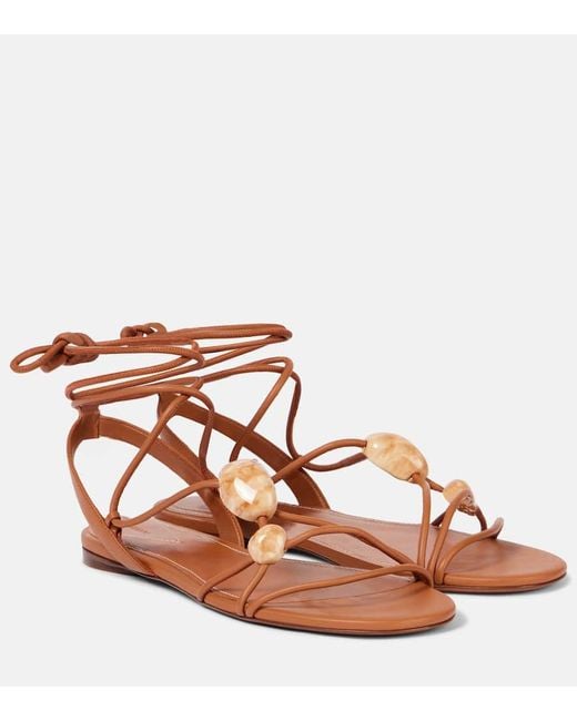 Sandali Gleam di Zimmermann in Brown