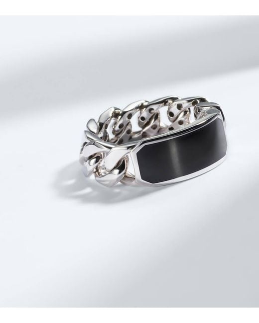 Anello Id Link di SHAY in White da Uomo