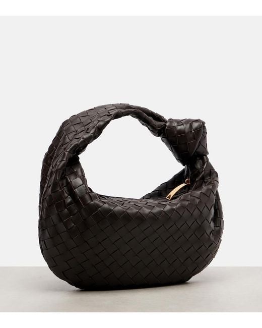 Bottega Veneta Black Tote Bag Jodie Small Aus Leder