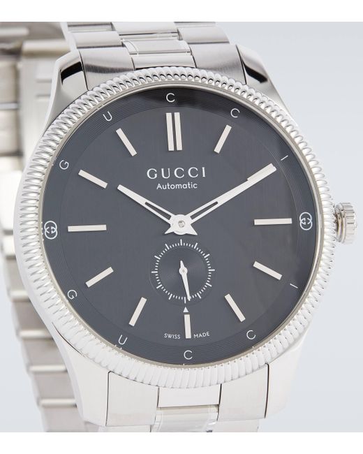 Gucci Metallic G-timeless 40mm Steel Watch for men