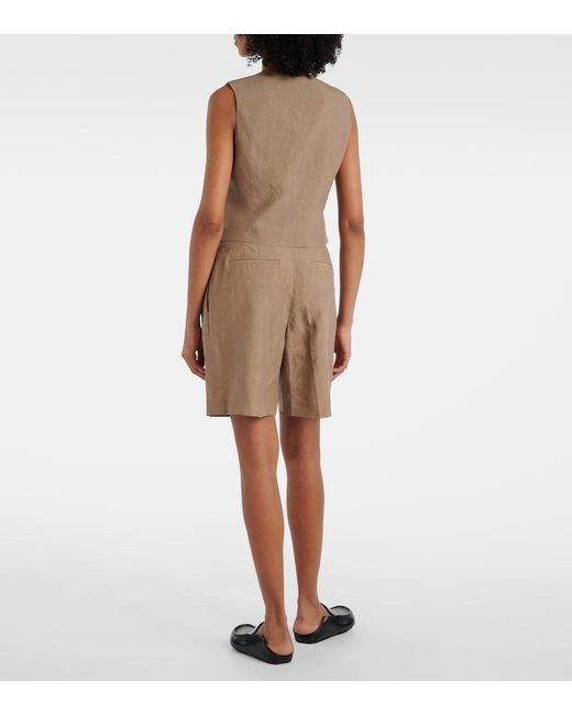 Rohe Natural Single-Breasted Vest