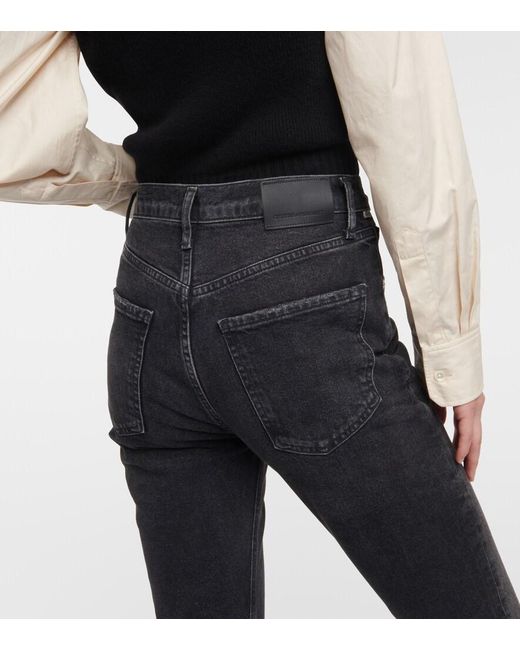 Citizens of Humanity Blue Jolene High-Rise Slim Jeans