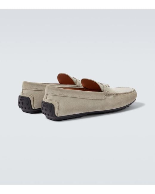 Mocasines City Gommino De Ante Tod's de hombre de color White