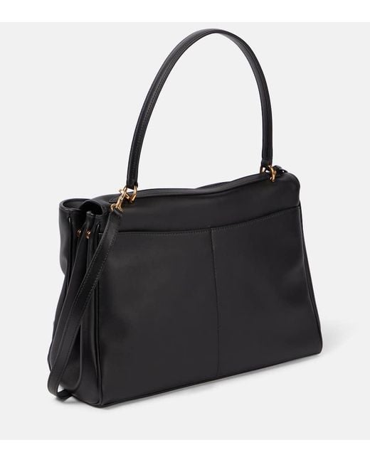 Balenciaga Black Tote Bag Rodeo Medium Aus Leder