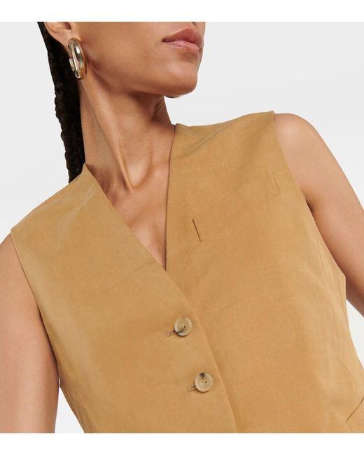 Vince Natural Tailored Vest
