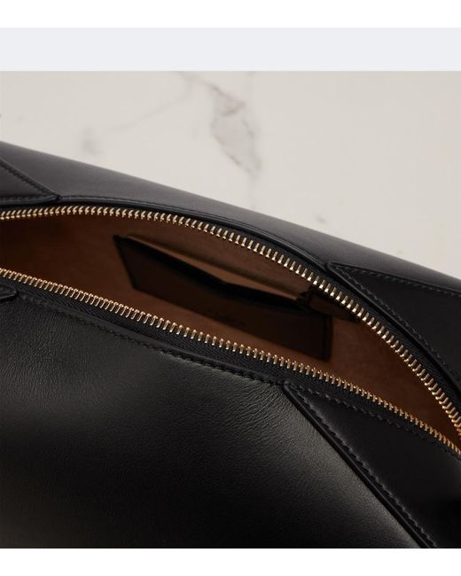 Alaïa Black Le Bouledogue Medium Leather Shoulder Bag