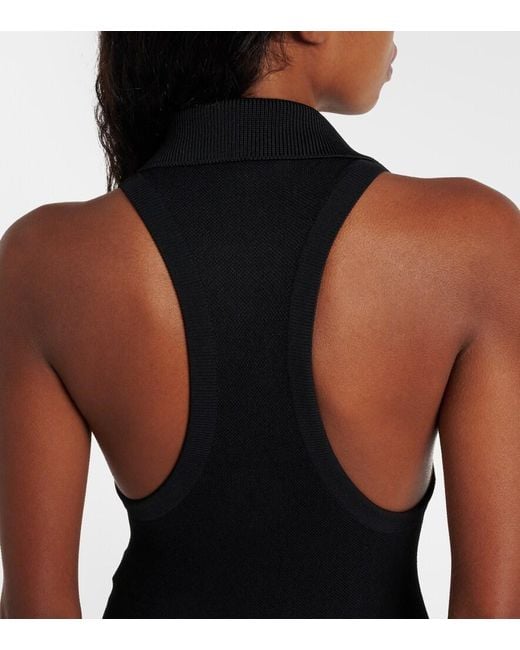 Alaïa Black Short Dresses