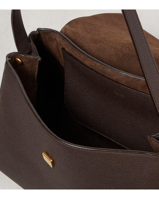 Khaite Brown Tote Bag Audrey Aus Leder
