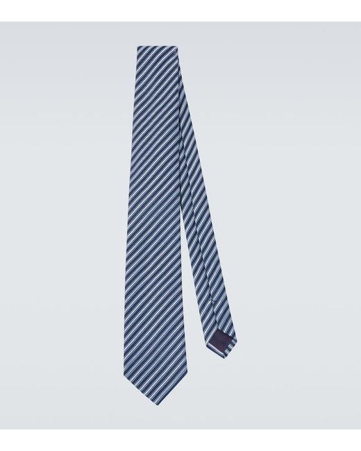 Cravatta di Charvet in Blue da Uomo