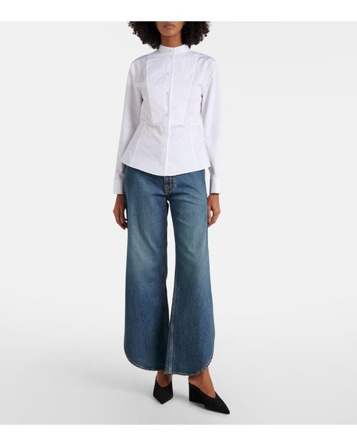 Alaïa White Cotton Shirt