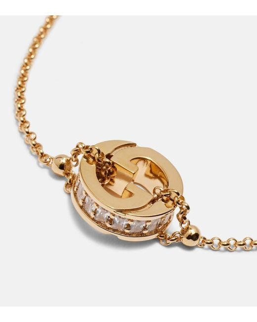 Gucci Metallic Blondie Interlocking G Bracelet