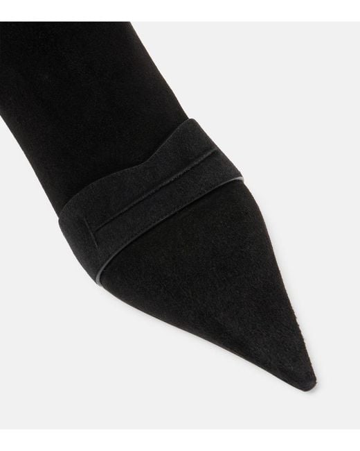 Tom Ford Black 105 Suede Ankle Boots