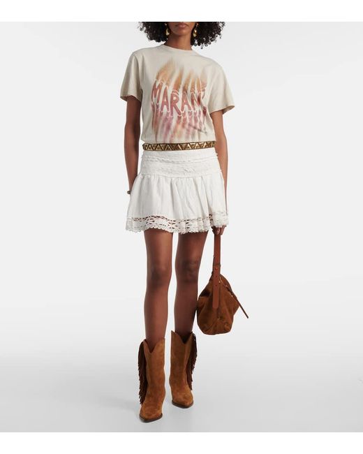 Isabel Marant White Violana Minirock
