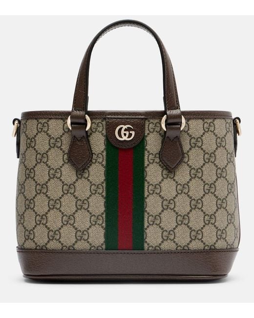 Gucci Black Ophidia Small Tote Bag