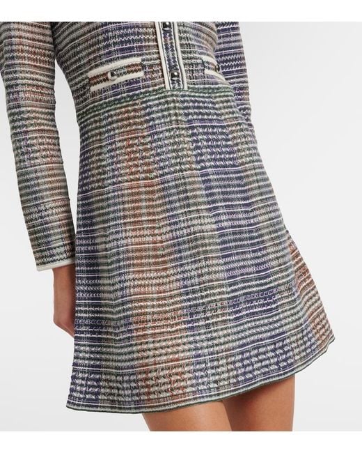 Veronica Beard Multicolor Lauper Minidress