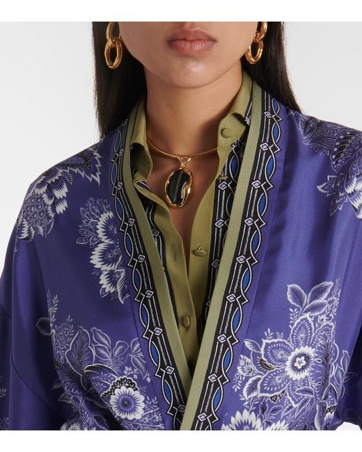 Etro Blue Coat