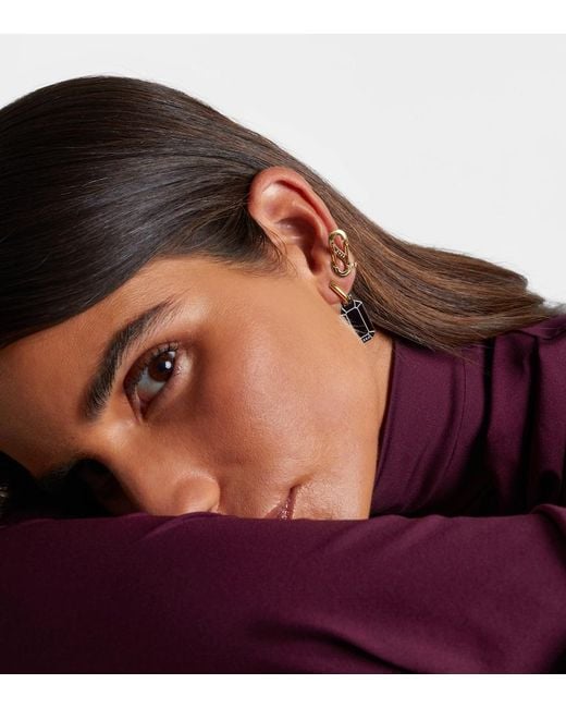 Eera Metallic Romy 18Kt Single Ear Cuff