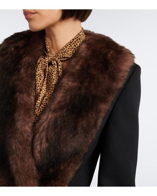 Valentino Black Virgin Wool Coat
