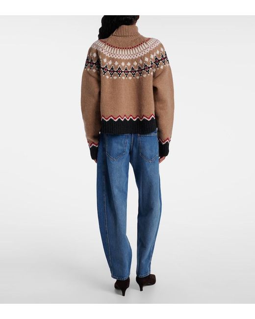 Alanui Black Sweet Winter Virgin Wool Sweater