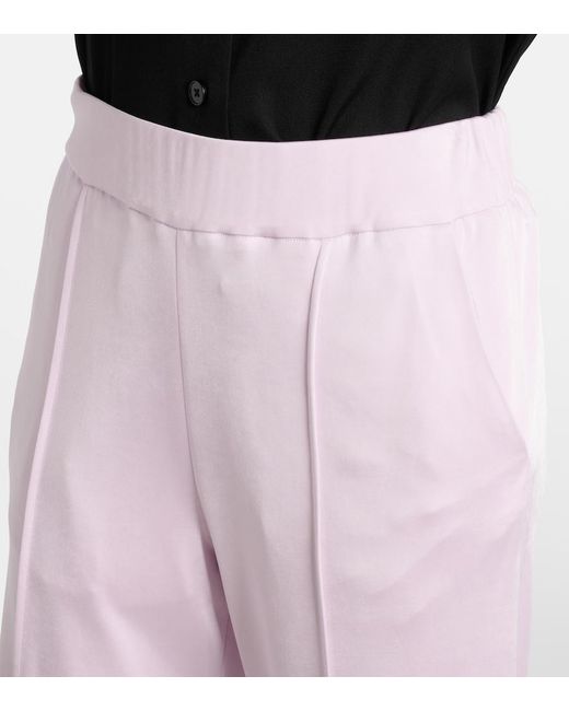 Jil Sander Pink Wide-Leg Pants