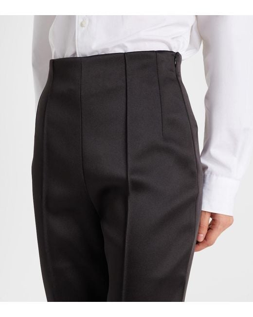 Wardrobe NYC Black High-Rise-Hose