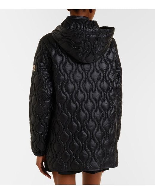 Moncler Black Balette Quilted Down Jacket