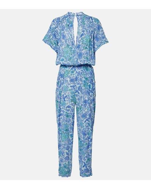 Mono Estampado Poupette de color Blue